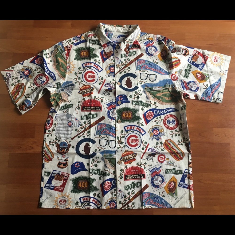 Sold Reyn Spooner Mens Size XL MLB CHICAGO CUBS